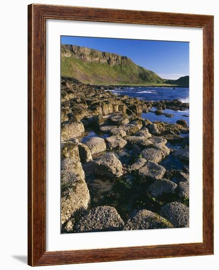 Ireland Giant's Causeway, Hexagonal Basalt Columns-null-Framed Photographic Print