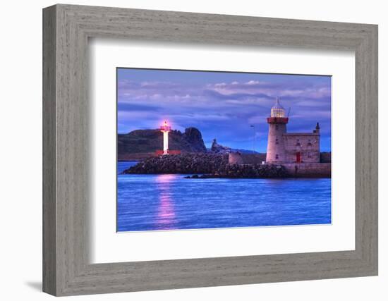 Ireland, Howth Lighthouse-Thomas Ebelt-Framed Photographic Print