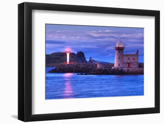 Ireland, Howth Lighthouse-Thomas Ebelt-Framed Photographic Print