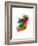 Ireland Map Paint Splashes-Michael Tompsett-Framed Premium Giclee Print