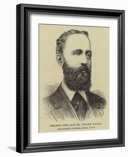 Ireland, the Late Mr Walter Bourke-null-Framed Giclee Print