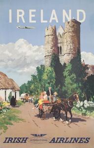 Ireland Travel Poster