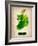 Ireland Watercolor Map-NaxArt-Framed Art Print