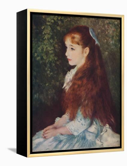 'Irene Cahen d'Anvers, (1872-1963)', 1880, (1939)-Pierre-Auguste Renoir-Framed Premier Image Canvas