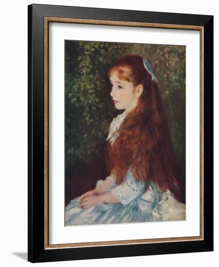 'Irene Cahen d'Anvers, (1872-1963)', 1880, (1939)-Pierre-Auguste Renoir-Framed Giclee Print