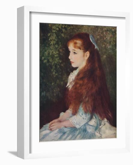 'Irene Cahen d'Anvers, (1872-1963)', 1880, (1939)-Pierre-Auguste Renoir-Framed Giclee Print