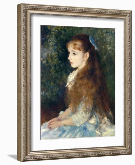 Irene Cahen D'Anvers, 1880-Pierre-Auguste Renoir-Framed Giclee Print