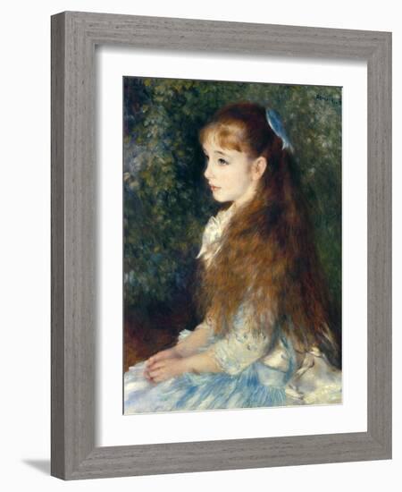 Irene Cahen D'Anvers, 1880-Pierre-Auguste Renoir-Framed Giclee Print