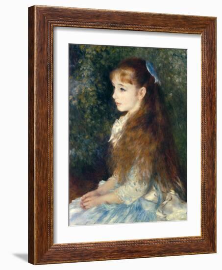 Irene Cahen D'Anvers, 1880-Pierre-Auguste Renoir-Framed Giclee Print