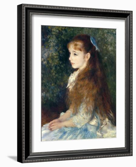 Irene Cahen D'Anvers, 1880-Pierre-Auguste Renoir-Framed Giclee Print