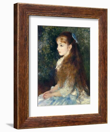 Irene Cahen D'Anvers, 1880-Pierre-Auguste Renoir-Framed Giclee Print