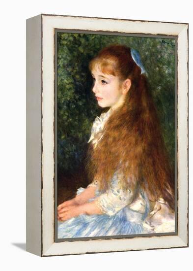 Irene Cahen D Anvers-Pierre-Auguste Renoir-Framed Stretched Canvas