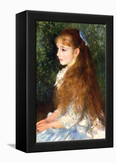 Irene Cahen D Anvers-Pierre-Auguste Renoir-Framed Stretched Canvas