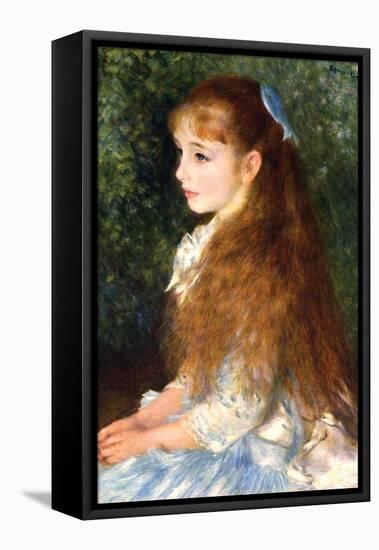 Irene Cahen D Anvers-Pierre-Auguste Renoir-Framed Stretched Canvas