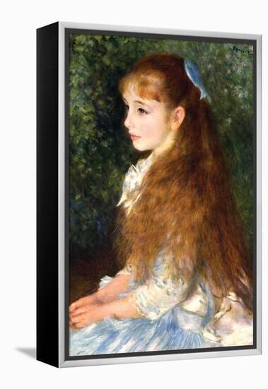 Irene Cahen D Anvers-Pierre-Auguste Renoir-Framed Stretched Canvas