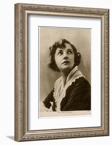 Irene Castle, Pathe-null-Framed Photographic Print