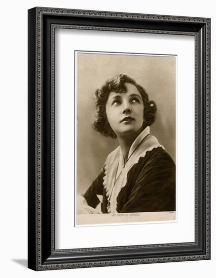 Irene Castle, Pathe-null-Framed Photographic Print