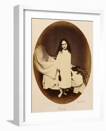 Irene, circa 1863-Lewis Carroll-Framed Giclee Print