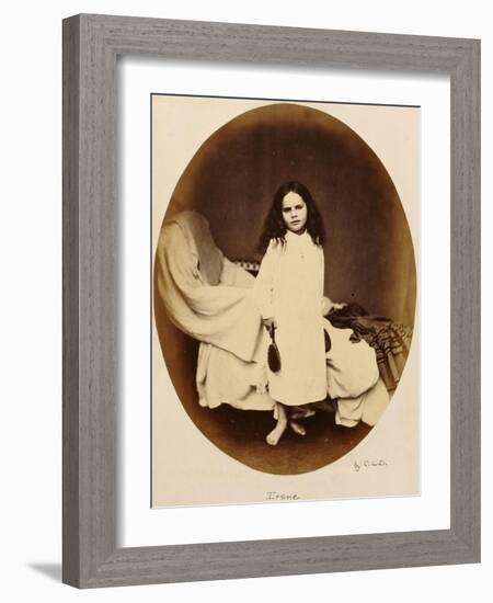 Irene, circa 1863-Lewis Carroll-Framed Giclee Print