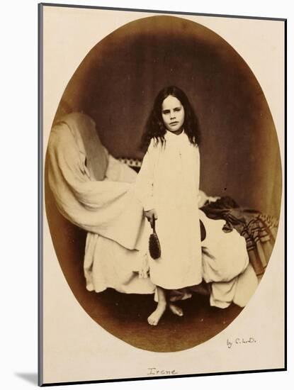 Irene, circa 1863-Lewis Carroll-Mounted Giclee Print