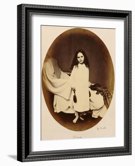 Irene, circa 1863-Lewis Carroll-Framed Giclee Print