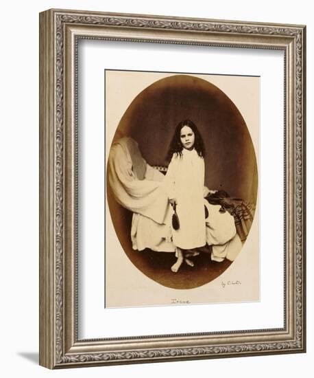 Irene, circa 1863-Lewis Carroll-Framed Premium Giclee Print