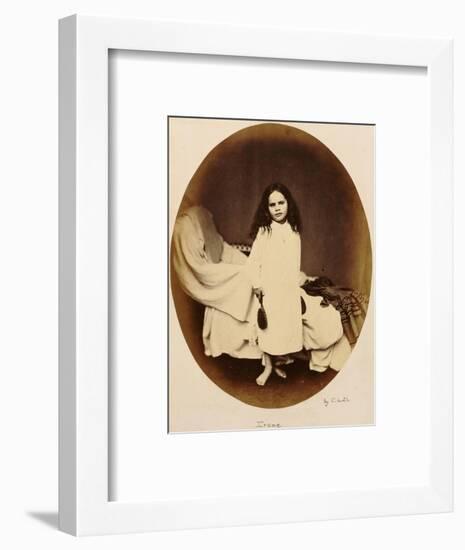 Irene, circa 1863-Lewis Carroll-Framed Premium Giclee Print