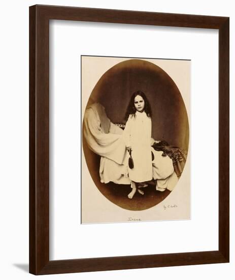 Irene, circa 1863-Lewis Carroll-Framed Premium Giclee Print