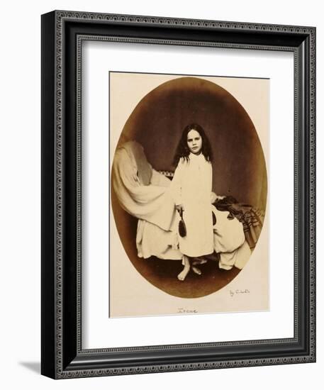 Irene, circa 1863-Lewis Carroll-Framed Premium Giclee Print