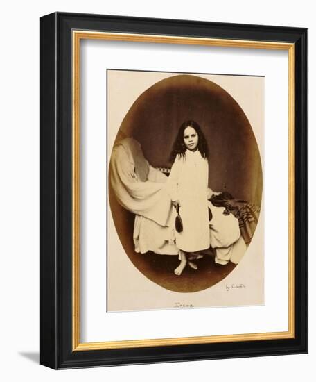 Irene, circa 1863-Lewis Carroll-Framed Premium Giclee Print