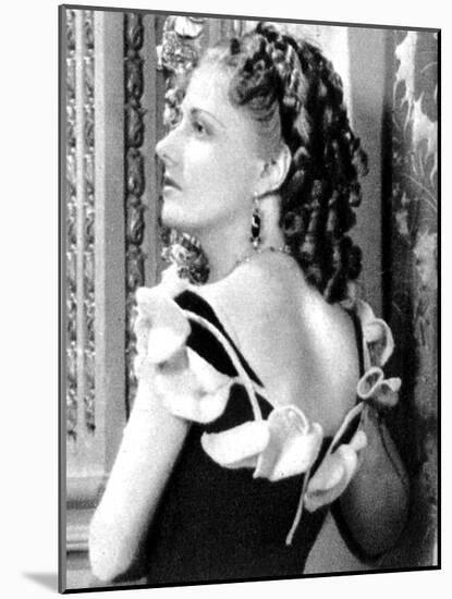 Irene Dunne, American Film Actress and Singer, 1934-1935-null-Mounted Photographic Print
