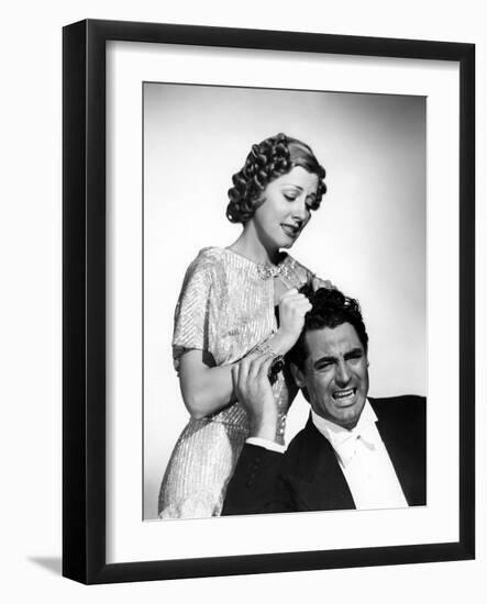 Irene Dunne; Cary Grant. "The Awful Truth" [1937], Directed by Leo Mccarey.-null-Framed Photographic Print