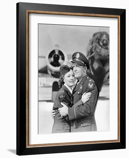 Irene Dunne; Spencer Tracy. "A Guy Named Joe" [1943], Directed by Victor Fleming.-null-Framed Photographic Print