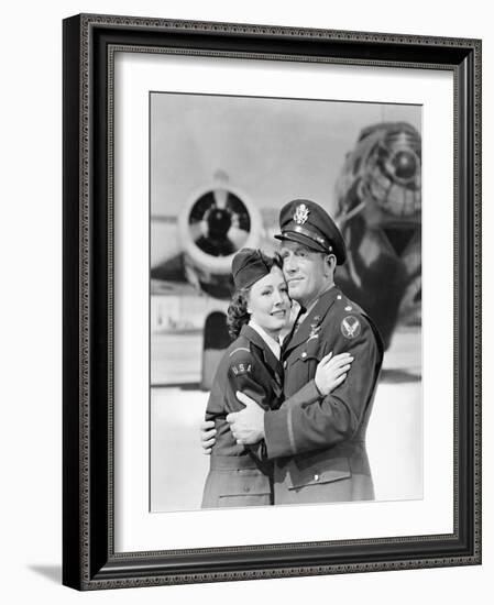 Irene Dunne; Spencer Tracy. "A Guy Named Joe" [1943], Directed by Victor Fleming.-null-Framed Photographic Print