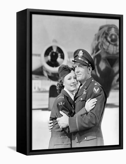 Irene Dunne; Spencer Tracy. "A Guy Named Joe" [1943], Directed by Victor Fleming.-null-Framed Premier Image Canvas