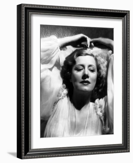 Irene Dunne.-null-Framed Photographic Print