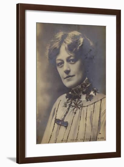 Irene Vanbrugh, English Stage Actress-null-Framed Photographic Print