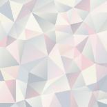 Triangle Geometric Background. Template for Your Design-IreneArt-Art Print