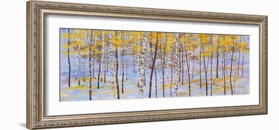 Iridescent Trees III-Alex Jawdokimov-Framed Giclee Print