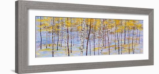 Iridescent Trees III-Alex Jawdokimov-Framed Giclee Print