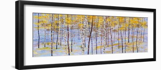 Iridescent Trees III-Alex Jawdokimov-Framed Giclee Print