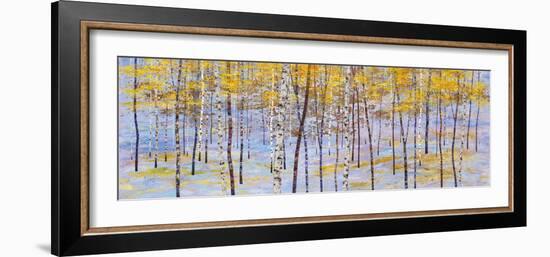 Iridescent Trees III-Alex Jawdokimov-Framed Giclee Print