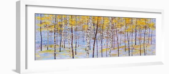 Iridescent Trees III-Alex Jawdokimov-Framed Giclee Print