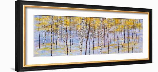 Iridescent Trees III-Alex Jawdokimov-Framed Giclee Print