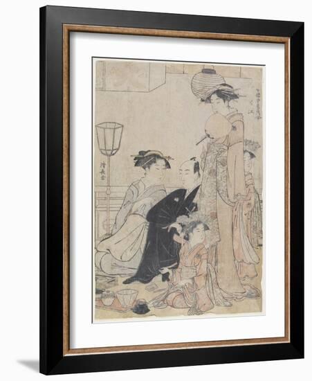 Irie, 1783-Torii Kiyonaga-Framed Giclee Print