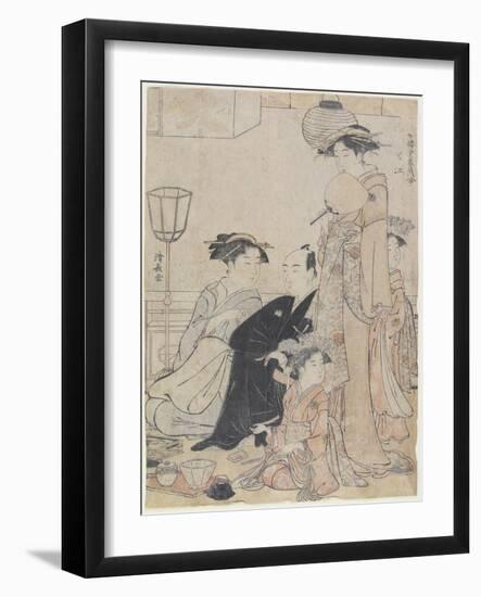 Irie, 1783-Torii Kiyonaga-Framed Giclee Print