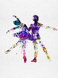 Bright Ballet Watercolor 1-Irina March-Art Print