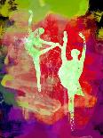 Ballerina Dancing Watercolor 2-Irina March-Art Print
