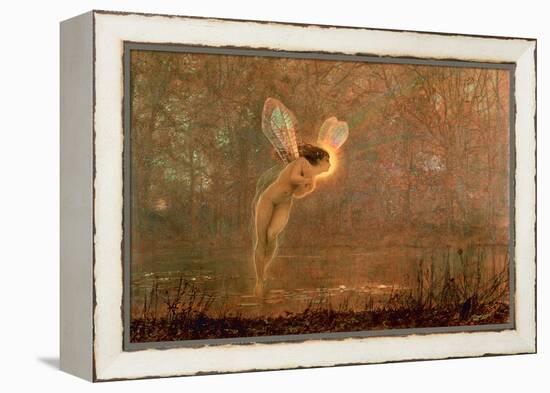 Iris, 1886-John Atkinson Grimshaw-Framed Premier Image Canvas