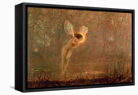 Iris, 1886-John Atkinson Grimshaw-Framed Premier Image Canvas